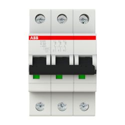 ABB S203-C32 Leitungsschutzschalter 6kA 32A C 3p (2CDS253001R0324)