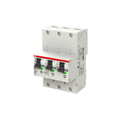 ABB SLS-Schalter S751/3DR-E35 | 3-polig | 35A | E-Charakteristik | 25kA | Hutschiene | IP20 | 400V | bunt