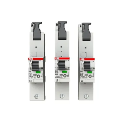 ABB S751-E63 | Hauptsicherungsautomat | 1-polig | 63A | E-Charakteristik | 230V | 25kA | IP40