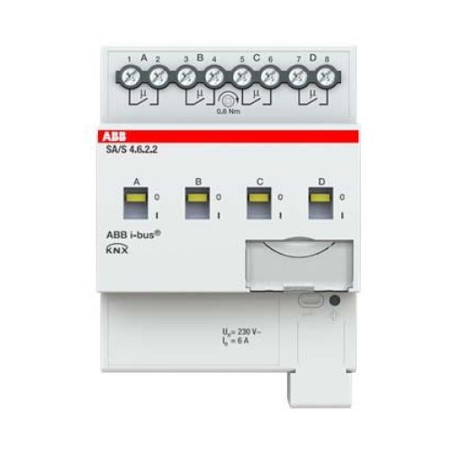 Bild: ABB Schaltaktor SA/S4.6.2.2 4fach 6A REG