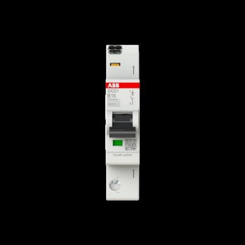 Bild: ABB Sicherungsautomat SX201-B16 Flexline B-Char.6kA 16A 1P