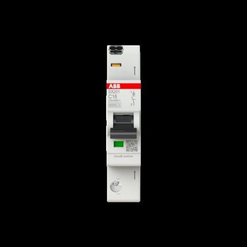 Bild: ABB Sicherungsautomat SX201-C16 Flexline C-Char.6kA 16A 1P