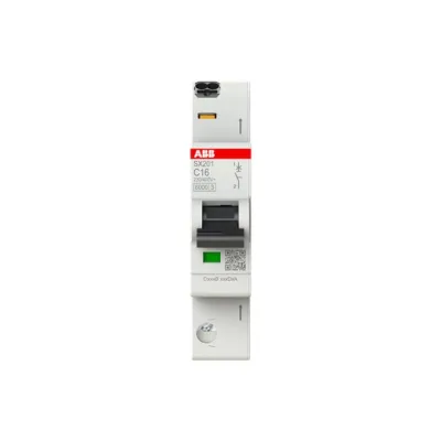 ABB Leitungsschutzschalter SX201-C16 2CDS251003R0164 | 16A | 1-polig | C-Charakteristik | 230V AC | 6kA | 1TE | IP20