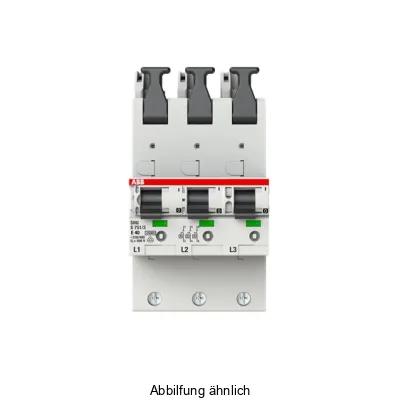 ABB Hauptsicherungsautomat S751/3-E40 | SLS-Schalter 3-polig | 40A | E-Charakteristik | 25kA | IP40