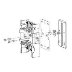 ABB Stotz Aufschnappkit f.2x-DIN-Schiene DR-XLP00-2R
