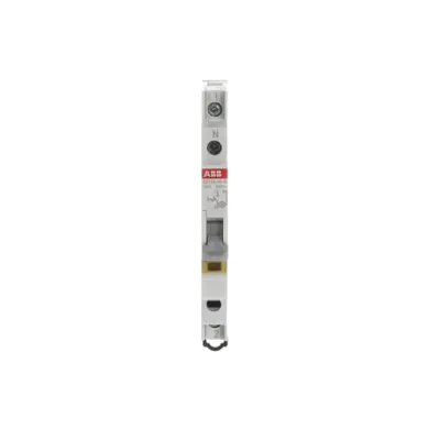 ABB Ausschalter E211X-16-10 | 1-polig | 16A | 250V AC | LED Signallampe gelb | REG | IP20 | Schalter für Reiheneinbau