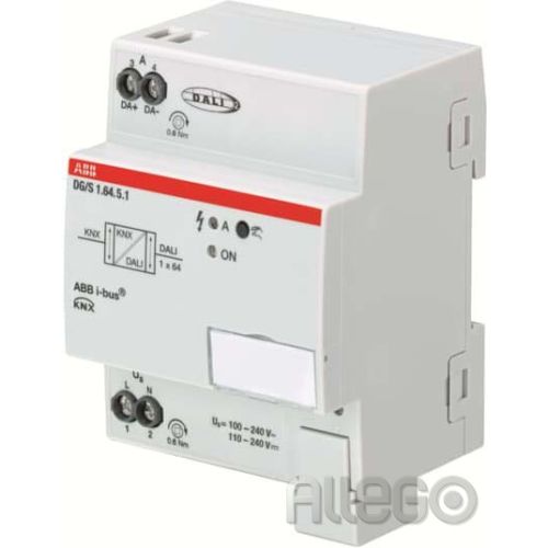Bild: ABB Stotz DALI-Gateway Premium, 1fach, REG DG/S1.64.5.1