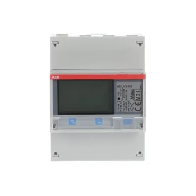 ABB Drehstromzähler B23 113-100 | 3 Phasen | M-Bus | MID geeicht | Direktanschluss 65A | digital | REG | 4TE
