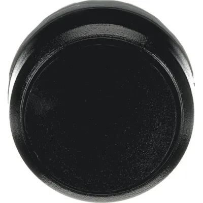 ABB Drucktaster MP1-10B / 1SFA611100R1006 | schwarz | flach tastend | rund | Ø22,5mm | IP66 | Frontring Kunststoff