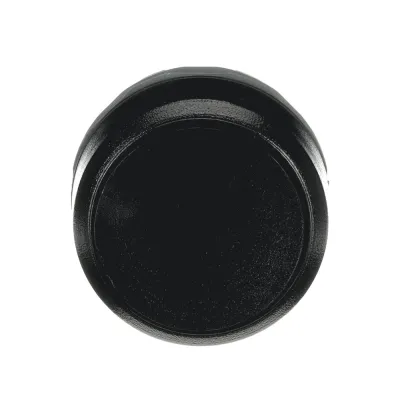 ABB Drucktaster MP1-10B / 1SFA611100R1006 | schwarz | flach tastend | rund | Ø22,5mm | IP66 | Frontring Kunststoff