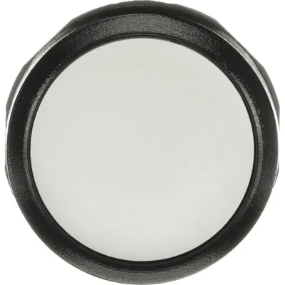 ABB Drucktaster MP1-10W 1SFA611100R1005 | Weiß | 22mm rund | IP66 | flach | Kunststoff Frontring schwarz | tastend