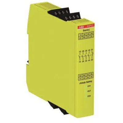 ABB Sicherheitsrelais Sentry BSR23 2TLA010041R0600 | 24V DC Erweiterungsrelais | Erweiterungsgerät