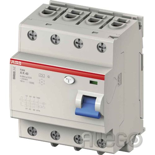Bild: ABB Stotz Fehlerstromschutzschalter F404A40/0.03