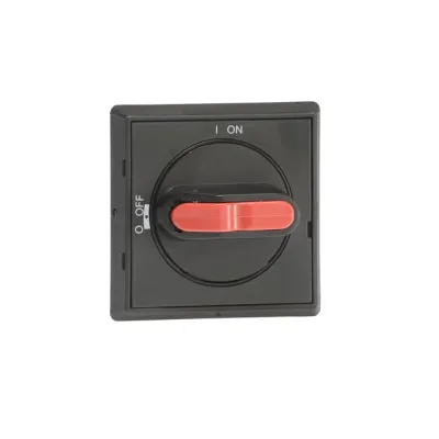 ABB Selektorgriff OHBS2AJ 1SCA105213R1001 | Handgriff für Lasttrennschalter | 0 OFF-1 ON | Wellen-Ø 6mm | IP65 | schwarz