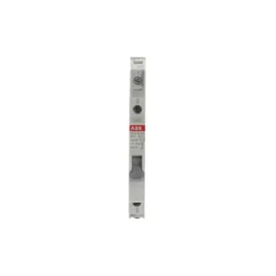 ABB Gruppenschalter E214-16-101 16A | 1-polig | 250V AC/DC | REG 0,5TE | Hand-Auto-Umschaltung | grau | kompakt