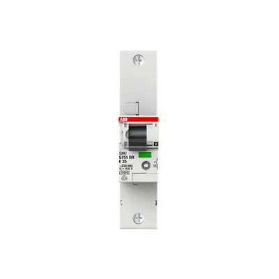 ABB S751DR-E35 | SLS-Schalter 1-polig | 35A E-Charakteristik | 25kA | 230/690V | selektiver Hauptleitungsschutzschalter