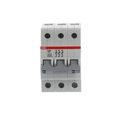 ABB Trennschalter | E203/100G | 3-polig | 100A | 400V AC | Grün | Kunststoff | DIN-Schiene | 2CDE283001R1100