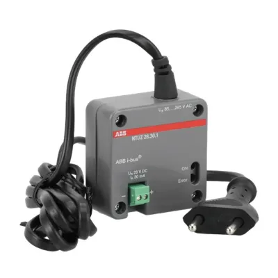 ABB Inbetriebnahme-Netzteil NTI/Z 28.30.1 | KNX Spannungsversorgung | 28V DC | 30mA | LED-Anzeige | Aufputz