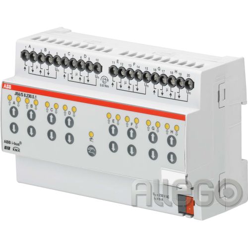 Bild: ABB Stotz Jalousie-/Rollladenaktor m.Fahrzeit JRA/S2.230.5.1