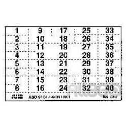 ABB Stotz Kennzeichnungsschild mit Beschriftung BS 1/40