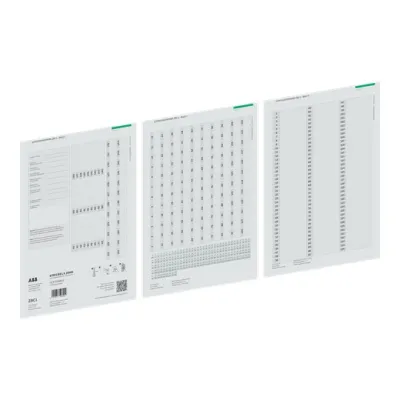 Striebel & John Beschriftungssystem ZBC1 | selbstklebend | ComfortLine Compact | 210x297 mm | halogenfrei