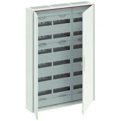 STRIEBEL & JOHN Kleinverteiler Aufputz CA37R | 3-feldig 7-reihig | 6x36TE | IP44 | Stahl | abschließbar | weiß RAL9016