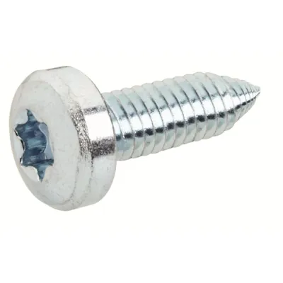 Striebel & John Linsenschraube RZ14P20 M6x16 Torx T30 | Stahl | verzinkt | Linsenkopf | Vollgewinde | 20 Stück
