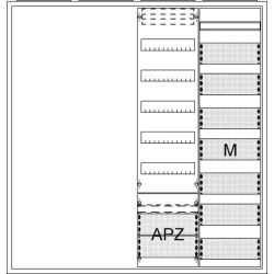 ABB Stotz-Kontakt Striebel & John Wandschrank AA47A2AM AP A47 2F1V5A2M1