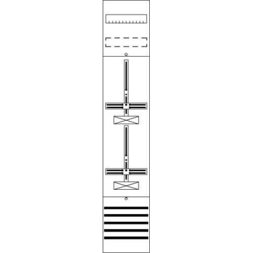Bild: ABB Stotz-Kontakt Striebel & John Zählerfeld FD19D o.VV m.3Pkt.Bef.9RE