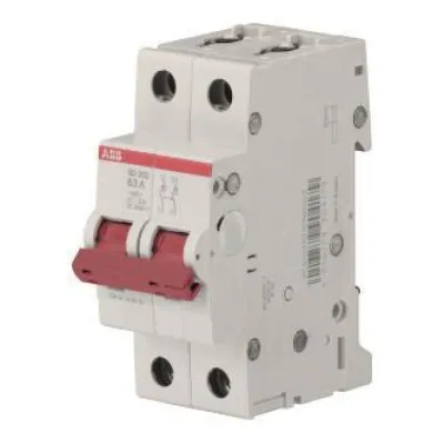 ABB Lasttrennschalter SD202/63 2CDD282101R0063 | 2-polig | 63A | 440V | Ausschalter | Zwangstrennung | IP20 | grau