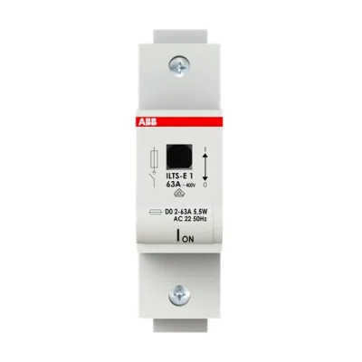ABB Lasttrennschalter ILTS-E1 2CDE101001R1901 | D0 1-polig | 63A | D02 | 400V | Einschubtechnik | IP20 | 70mm Tiefe