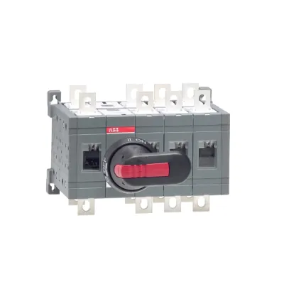 ABB Lastumschalter OT160E13CP 1SCA022777R0170 | Hauptschalter 4-polig 160A | IP20 | langer Drehgriff | verriegelbar