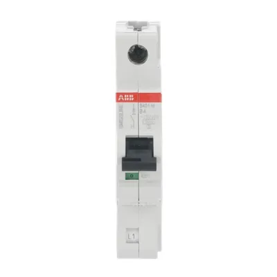 ABB Leitungsschutzschalter S401M-B4 | 4A | B-Charakteristik | 1-polig | 230V AC | 10kA | Smissline | IP20