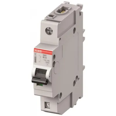 ABB Stotz Leitungsschutzschalter S401E-C6 | 2CCS551001R0064 | 6A | 1-polig | Typ C | 230V | 6kA | SMISSLINE | IP20