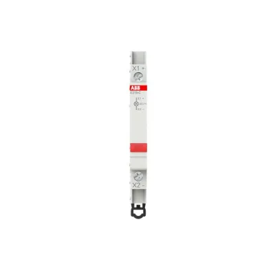ABB Leuchtmelder E219-C48 | LED 48V AC/DC 0,4W | REG 0,5TE Einbau 68mm | Rot | Signallampe für Industrie und Gebäude