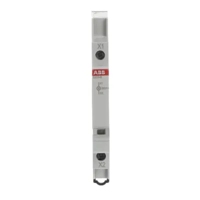 ABB Leuchtmelder E219-B 2CCA703400R0001 | LED | 250V AC/DC | 0,47W | 0,5 TE | Einbautiefe 67,5mm | weiß