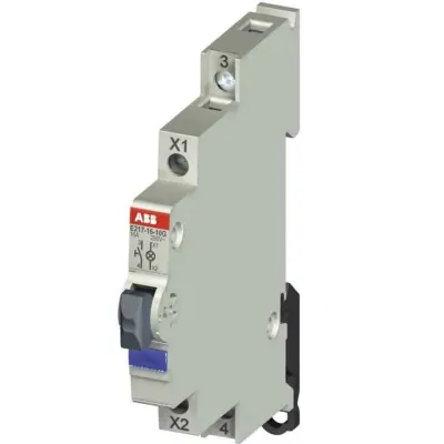 ABB Leuchttaster E217-16-10C 2CCA703161R0001 | Taster 16A 250V AC | LED | 1 Schließer | rot