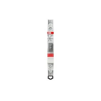ABB Leuchttaster E217-16-01C220 | Taster mit LED | 1 Öffner | 16A | 250V AC | Signallampe | Einbau | Rot | IP20