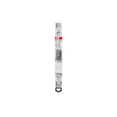 ABB Leuchttaster E217-16-10B 2CCA703160R0001 | 16A 250V AC/DC | LED Signallampe | 1 Schließer | weiß | 9mm