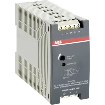 ABB Netzteil CP-E 24/2.5 | 24V DC 2,5A 60W | 100–240V AC | Hutschiene | IP20 | 1SVR427032R0000