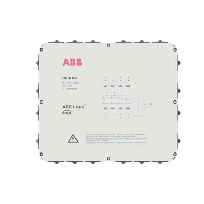 ABB Raum-Controller Grundgerät RC/A8.2 2CDG110106R0011 | KNX | 8 Module | Aufputz | IP54 | Busankopplung | Handbedienung