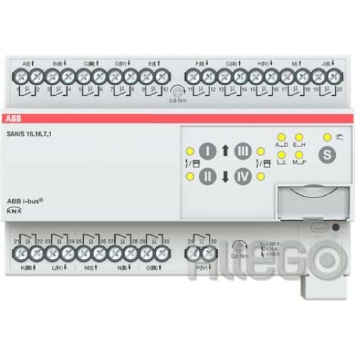 Bild: ABB Stotz Schalt-/Jalousieaktor 16fach 16A, R SAH/S16.16.7.1