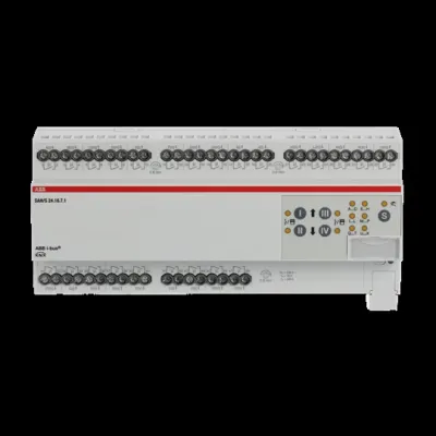 ABB KNX Schalt-/Jalousieaktor SAH/S24.16.7.1 | 24-fach | 16A | REG | sperrbare manuelle Bedienung