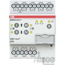 ABB Stotz Schalt-/Jalousieaktor 8fach 10A, REG SAH/S8.10.7.1