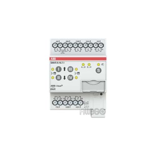 Bild: ABB Stotz Schalt-/Jalousieaktor 8fach 16A, REG SAH/S8.16.7.1
