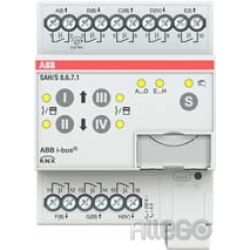 ABB Stotz Schalt-/Jalousieaktor 8fach 6A, REG SAH/S8.6.7.1