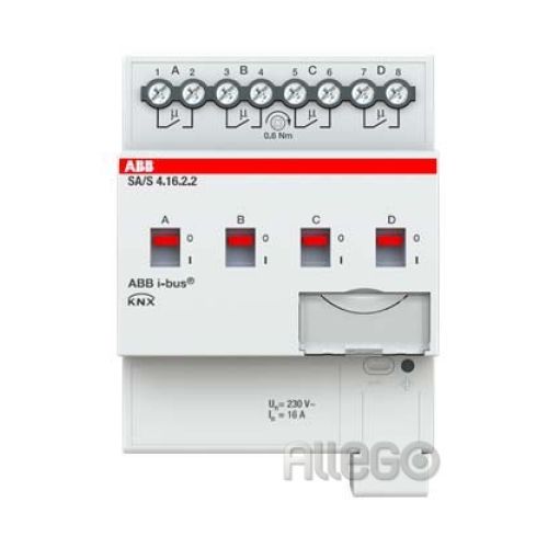 Bild: ABB Stotz Schaltaktor 4fach, 16A, REG SA/S4.16.2.2