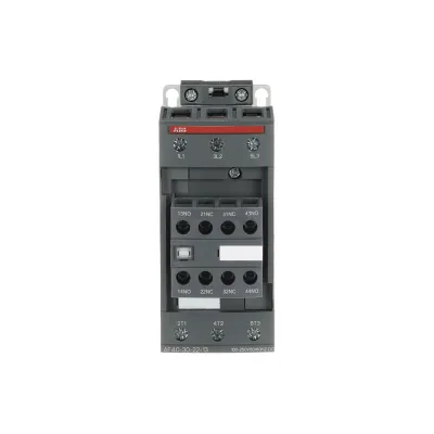 ABB Leistungsschütz AF40-30-22-13 | 18,5kW | 3S | 100-250V AC/DC | 2S+2Ö Hilfskontakte | Schraubanschluss | 400V