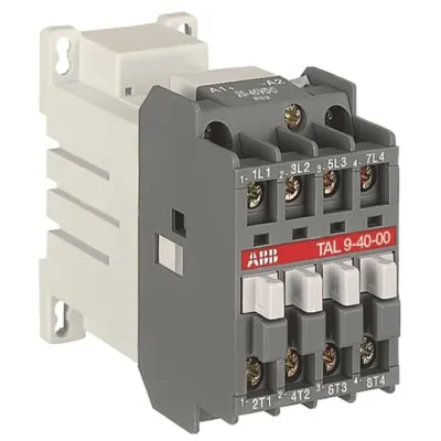 ABB Leistungsschütz TAL9-40-00-51 | 4-polig | 17-32V DC | 4kW | 9A | Schraubanschluss | bis 690V | 44x78x97mm