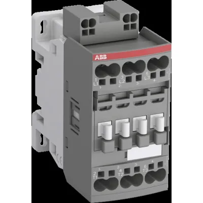 ABB Leistungsschütz AFC26-30-00K-80H | 11kW 400V AC | 3 Schließer | 26A | 220-230V Spule | Federzuganschluss
